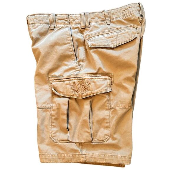 TIMBERLAND Men's Khaki Cargo‎ Cotton Travis Scott Style Shorts Sz 33 - Picture 4 of 7